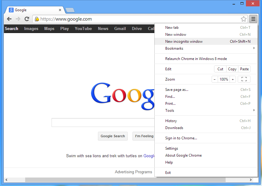 How To Open Browser In Incognito Mode Using Tosca